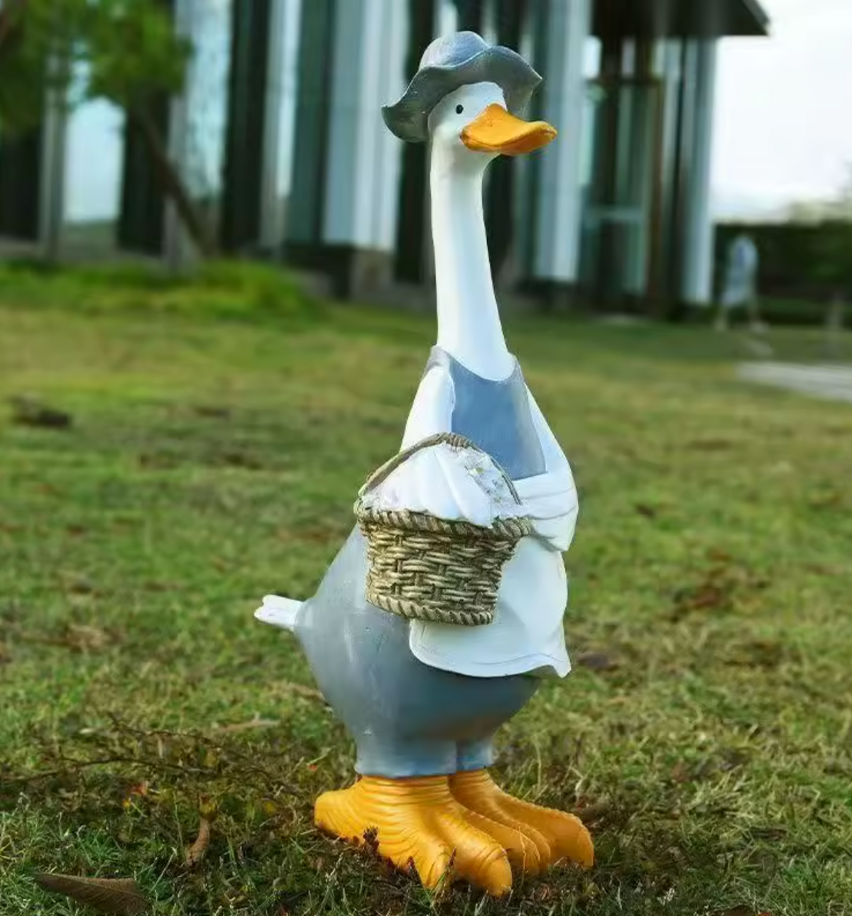 Nordic Duck Garden Statue