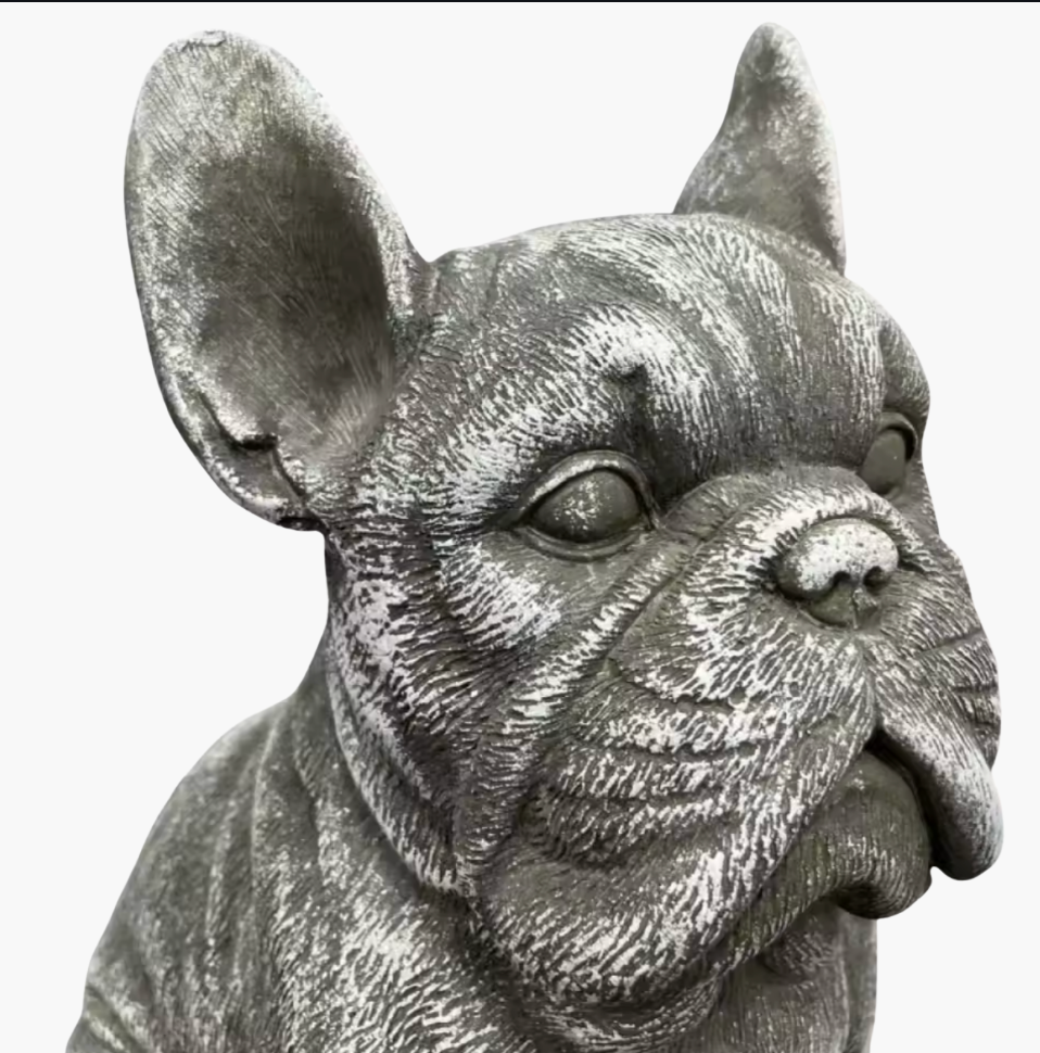 French Bulldog Garden Statue