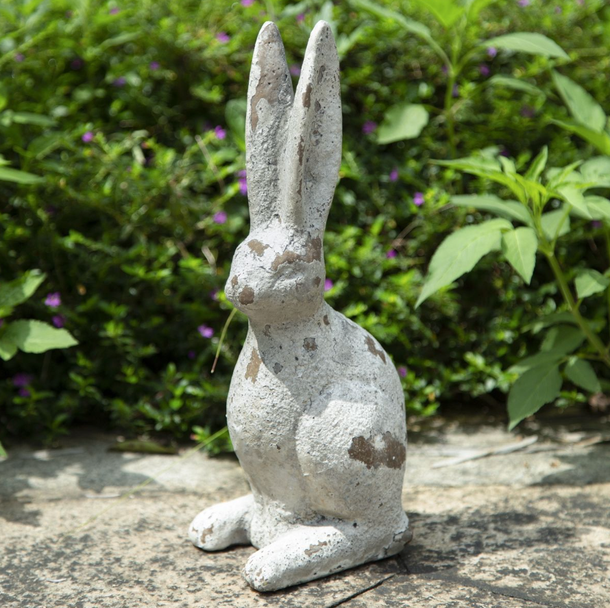 White Rabbit Garden Statue