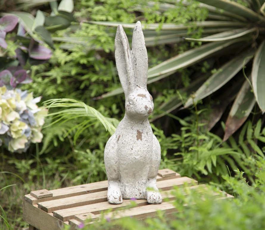 White Rabbit Garden Statue