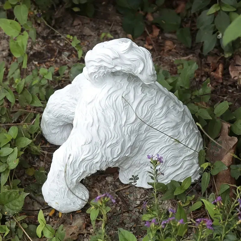 Digging Dog Garden Statue