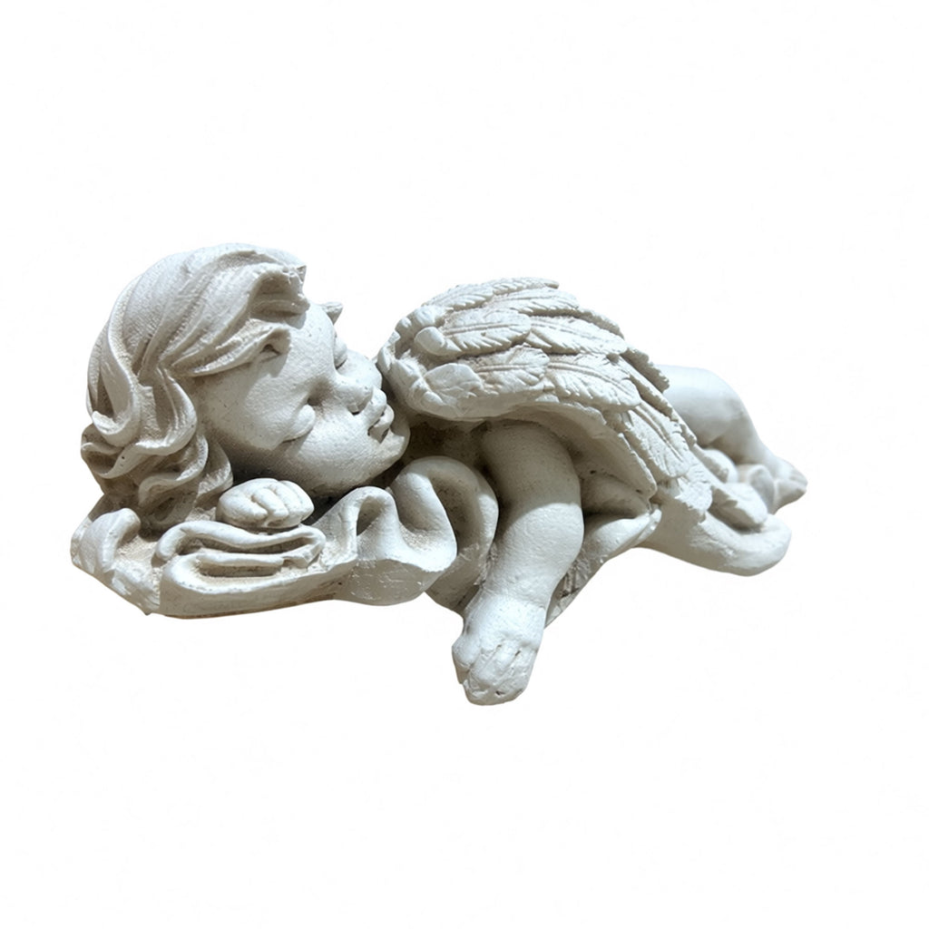 Reclining Angel Garden Statue