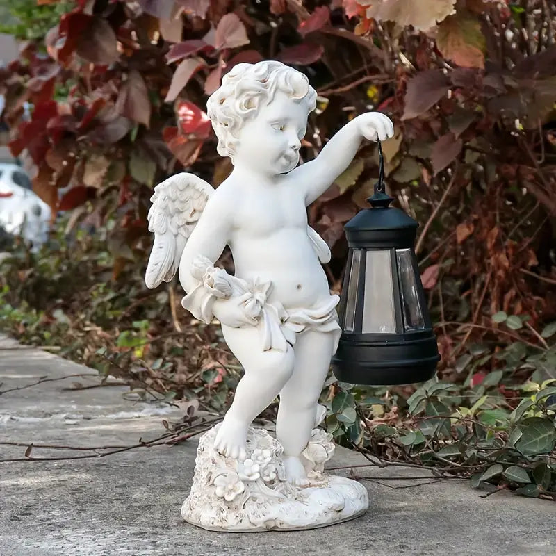 Solar Angel Garden Statue