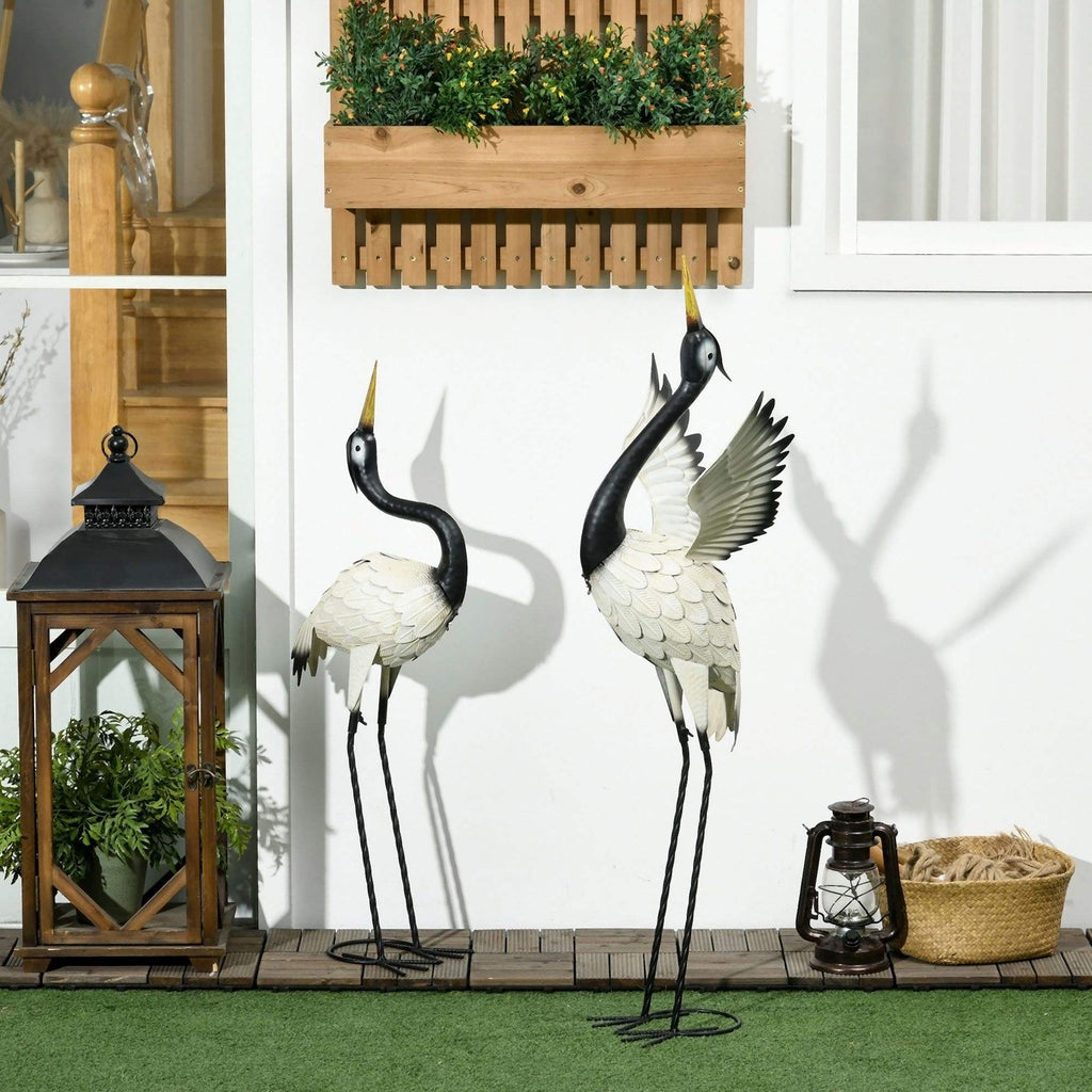 Heron Garden Statues