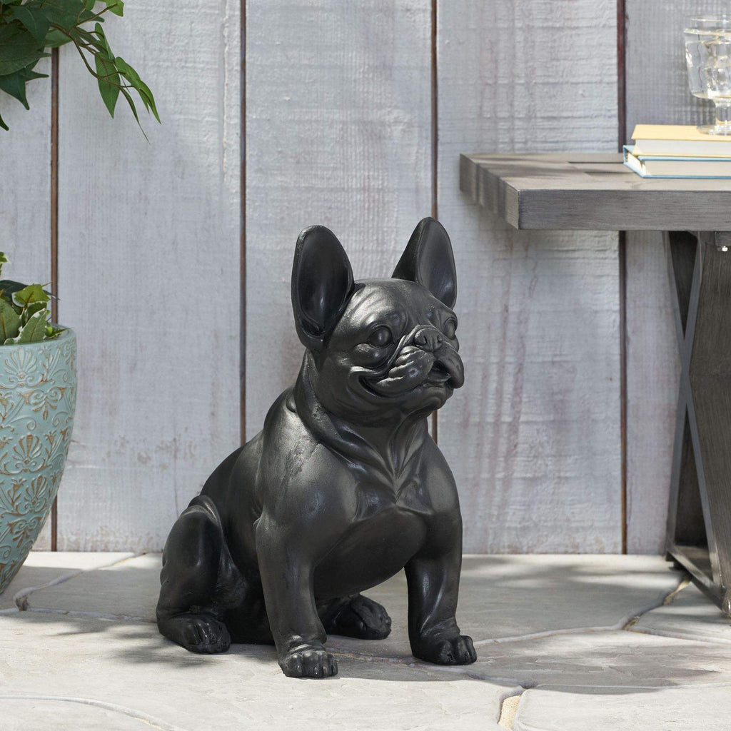 French Bulldog Garden Statue