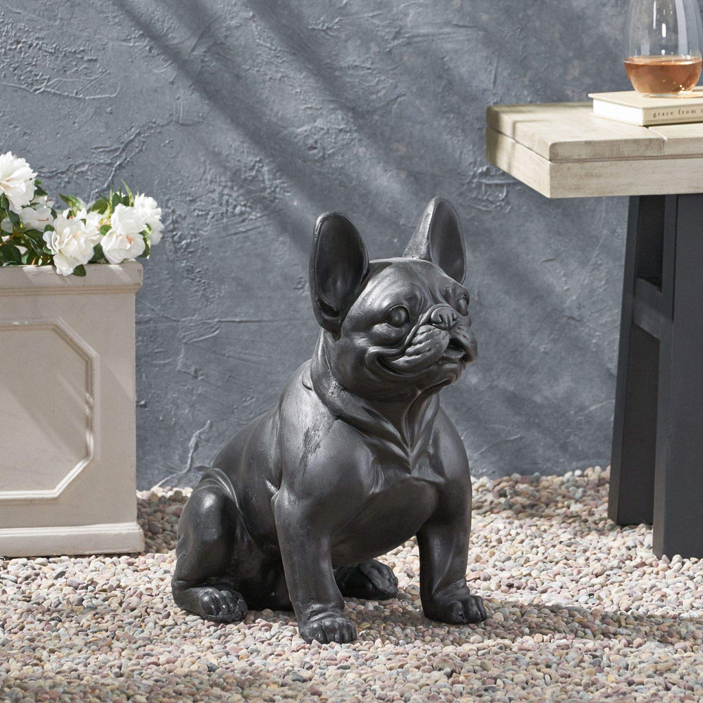 French Bulldog Garden Statue
