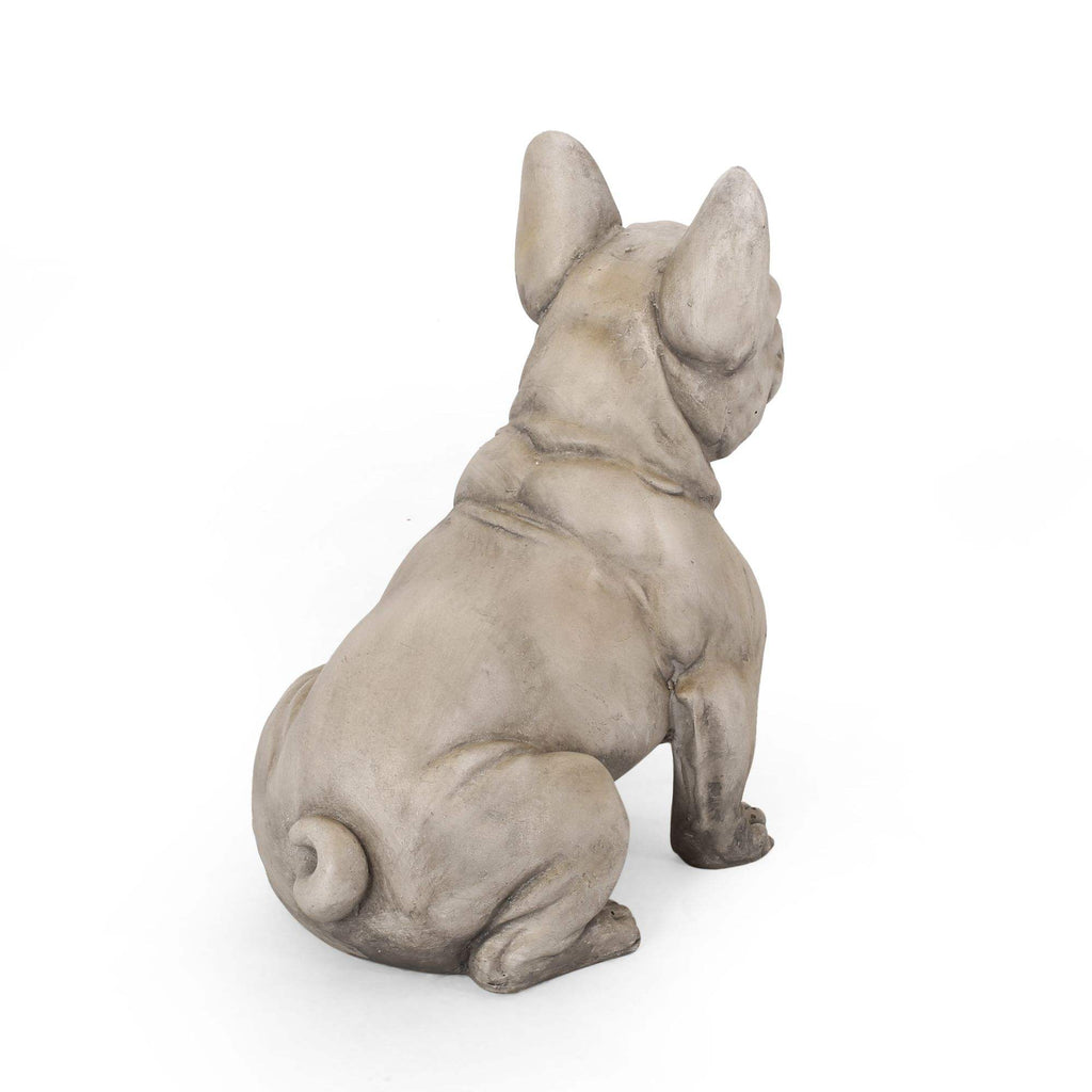 French Bulldog Garden Statue